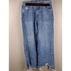 DL1961 Hepburn High Rise Wide Leg Jeans Light Blue Size 27